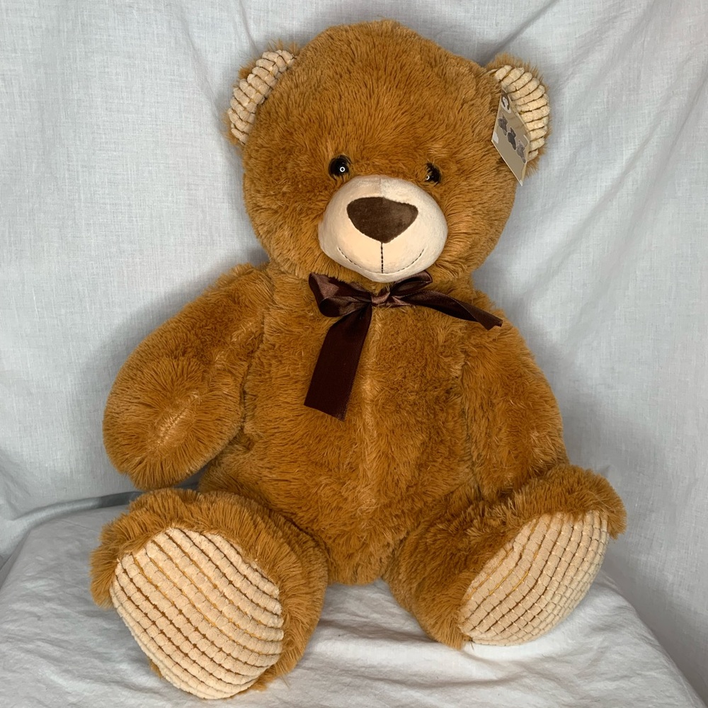 Old East Main Co stuffed bear cinnamon color 18” tall